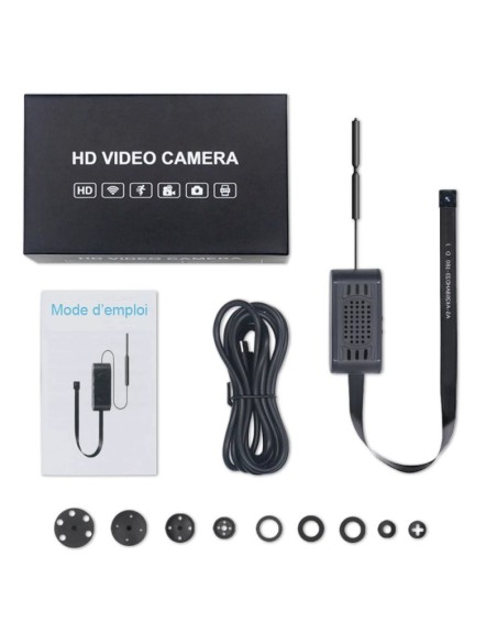 Caméra WIFI avec batterie intégrée accessible à distance
