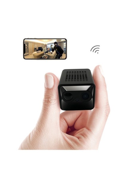 Caméra WIFI connectée à distance très longue autonomie 1 an détection de mouvement PIR