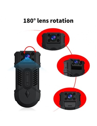 Caméra IR détection de mouvement 10h Full HD