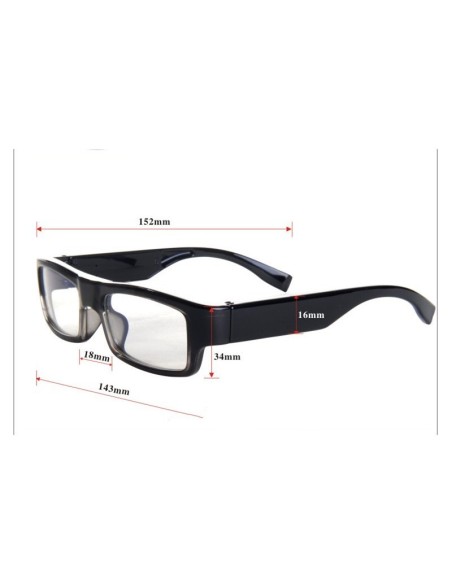 Lunettes caméra Full HD 90 minutes