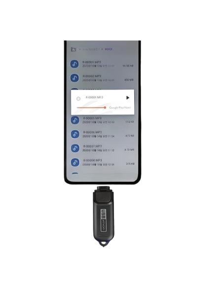 Enregistreur détection de bruit 20 jours pour Smartphone