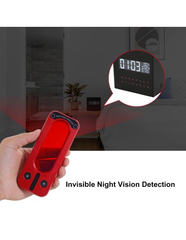 Détecteur professionnel de caméra et micro