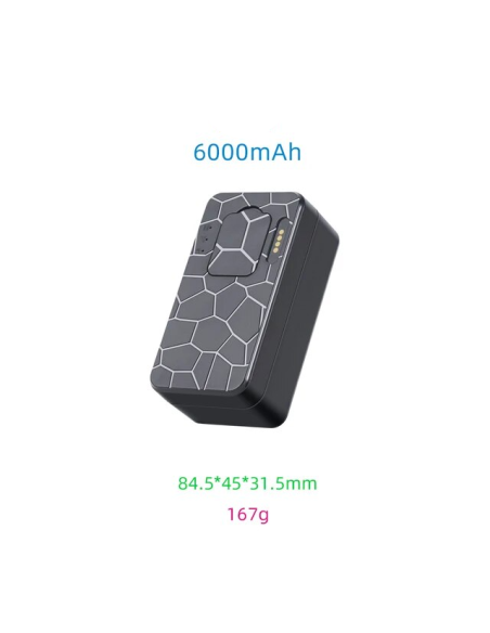 Traceur GPS 4G aimanté étanche avec micro autonome 60 jours
