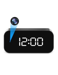 Horloge connectée caméra WiFi Full HD détection de mouvement 2