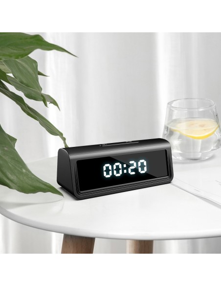 Horloge avec caméra WiFi Full HD et détection de mouvement